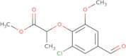 Methyl 2-(2-chloro-4-formyl-6-methoxyphenoxy)propanoate
