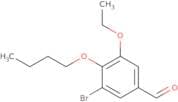 3-Bromo-4-butoxy-5-ethoxybenzaldehyde