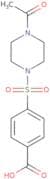 4-[(4-Acetylpiperazin-1-yl)sulfonyl]benzoic acid