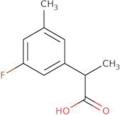 2-(3-Fluoro-5-methylphenyl)propanoic acid