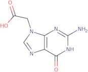 2-(2-Amino-6-oxo-6,9-dihydro-1H-purin-9-yl)acetic acid