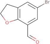 5-Bromo-2,3-dihydro-1-benzofuran-7-carbaldehyde