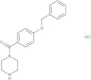 1-[4-(Benzyloxy)benzoyl]piperazine hydrochloride