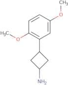 3-(2,5-Dimethoxyphenyl)cyclobutan-1-amine