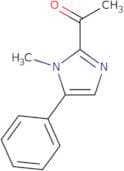 1-(1-Methyl-5-phenyl-1H-imidazol-2-yl)ethan-1-one