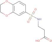 N-(2,3-Dihydro-1,4-benzodioxin-6-ylsulfonyl)-alanine