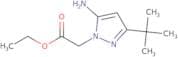Ethyl 2-(5-amino-3-tert-butyl-1H-pyrazol-1-yl)acetate