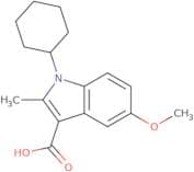 1-Cyclohexyl-5-methoxy-2-methyl-1H-indole-3-carboxylic acid