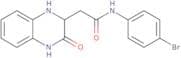 N-(4-Bromophenyl)-2-(3-oxo-1,2,3,4-tetrahydroquinoxalin-2-yl)acetamide