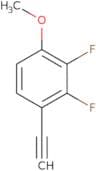 1-Ethynyl-2,3-difluoro-4-methoxybenzene