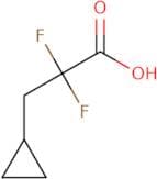 3-Cyclopropyl-2,2-difluoropropanoic acid