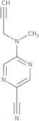 5-[Methyl(prop-2-yn-1-yl)amino]pyrazine-2-carbonitrile