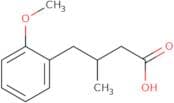 4-(2-Methoxyphenyl)-3-methylbutanoic acid