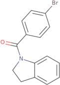 (4-Bromophenyl)-(2,3-dihydroindol-1-yl)methanone