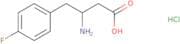 (3S)-3-Amino-4-(4-fluorophenyl)butanoic acid hydrochloride