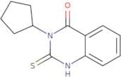 3-Cyclopentyl-2-sulfanyl-3,4-dihydroquinazolin-4-one