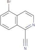 5-Bromoisoquinoline-1-carbonitrile