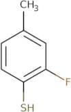 2-Fluoro-4-methylbenzene-1-thiol