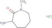 (3S)-3-Amino-1-methylazepan-2-one hydrochloride