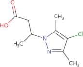 3-(4-Chloro-3,5-dimethyl-pyrazol-1-yl)-butyric acid