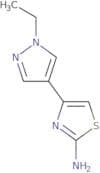4-(1-Ethyl-1H-pyrazol-4-yl)-thiazol-2-ylamine