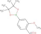 2-Methoxy-4-(4,4,5,5-tetramethyl-1,3,2-dioxaborolan-2-yl)benzaldehyde
