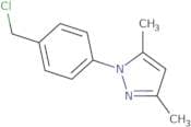1-[4-(Chloromethyl)phenyl]-3,5-dimethyl-1H-pyrazole