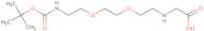 2-({2-[2-(2-{[(tert-Butoxy)carbonyl]amino}ethoxy)ethoxy]ethyl}amino)acetic acid