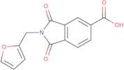2-(2-Furylmethyl)-1,3-dioxoisoindoline-5-carboxylic acid