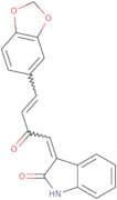 3-[4-(1,3-Benzodioxol-5-yl)-2-oxo-3-buten-1-ylidene]-1,3-dihydro-2H-indol-2-one