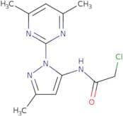 2-Chloro-N-[1-(4,6-dimethylpyrimidin-2-yl)-3-methyl-1H-pyrazol-5-yl]acetamide
