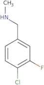 [(4-Chloro-3-fluorophenyl)methyl](methyl)amine
