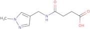 3-{[(1-Methyl-1H-pyrazol-4-yl)methyl]carbamoyl}propanoic acid