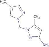 5-Methyl-1-[(4-methyl-1H-pyrazol-1-yl)methyl]-1H-pyrazol-3-amine
