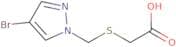2-{[(4-Bromo-1H-pyrazol-1-yl)methyl]sulfanyl}acetic acid