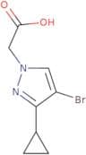 2-(4-Bromo-3-cyclopropyl-1H-pyrazol-1-yl)acetic acid