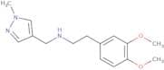 [2-(3,4-Dimethoxyphenyl)ethyl][(1-methyl-1H-pyrazol-4-yl)methyl]amine