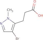 3-(4-Bromo-1-methyl-1H-pyrazol-5-yl)propanoic acid