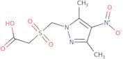2-[(3,5-Dimethyl-4-nitro-1H-pyrazol-1-yl)methanesulfonyl]acetic acid