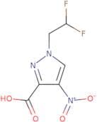 1-(2,2-Difluoroethyl)-4-nitro-1H-pyrazole-3-carboxylic acid