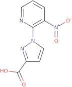 1-(3-Nitropyridin-2-yl)-1H-pyrazole-3-carboxylic acid
