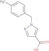 1-[(4-Methylphenyl)methyl]-1H-pyrazole-4-carboxylic acid