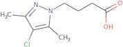 4-(4-Chloro-3,5-dimethyl-1H-pyrazol-1-yl)butanoic acid
