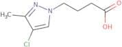 4-(4-Chloro-3-methyl-1H-pyrazol-1-yl)butanoic acid