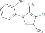 2-(4-Chloro-3,5-dimethyl-1H-pyrazol-1-yl)aniline
