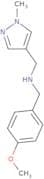 [(4-Methoxyphenyl)methyl][(1-methyl-1H-pyrazol-4-yl)methyl]amine