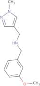 [(3-Methoxyphenyl)methyl][(1-methyl-1H-pyrazol-4-yl)methyl]amine