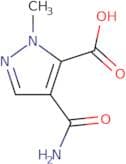 4-Carbamoyl-1-methyl-1H-pyrazole-5-carboxylic acid