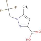 5-Methyl-1-(2,2,2-trifluoroethyl)-1H-pyrazole-3-carboxylic acid