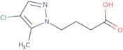 4-(4-Chloro-5-methyl-1H-pyrazol-1-yl)butanoic acid